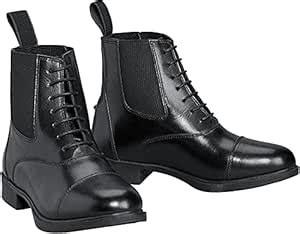 Buy Devon Aire Lakeridge Kids Lace-Up Leather Like Paddock Riding Boots ...