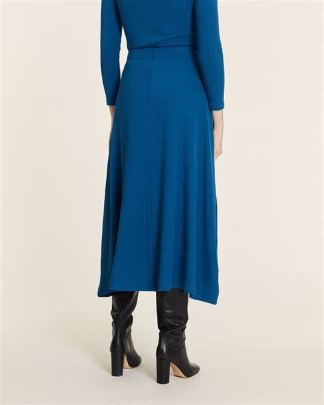 Falda De Canale Azul Azul – Tiendas Via Vai