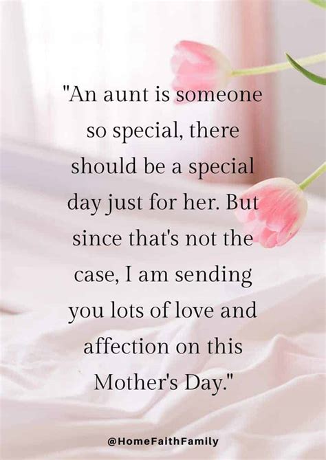 83 Happy Mothers Day Quotes For Your Aunt In 2025 - Home Faith Family