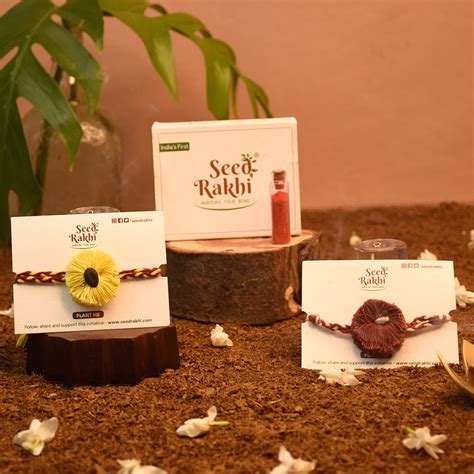 Set of Seed Rakhis- Order Organic Rakhi for your Brother and Sister ...
