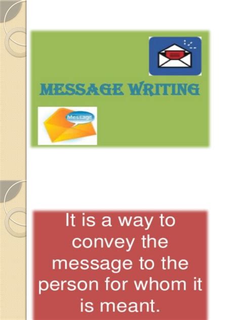 Example of Writing a Message 的图像结果