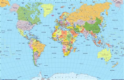 Most Detailed World Map 的图像结果