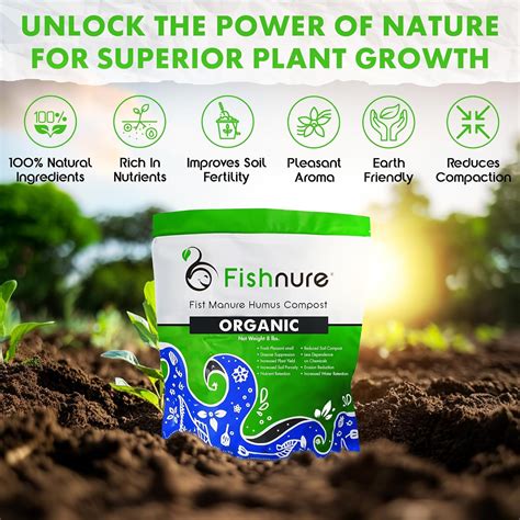 Fishnure - Humus Fish Compost Fertilizer for Indoor India | Ubuy
