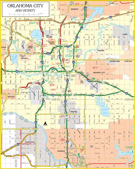 Current Oklahoma State Highway Map