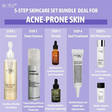 5-Step Skincare Routine For Acne-Prone Skin | Dr.TWL Dermaceuticals - Singapore Dermatologist ...