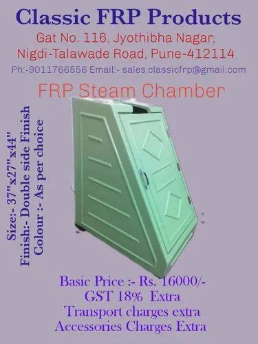 Steam Bath Chamber - classic Fiberglass Steam Bath Manufacturer from Pune