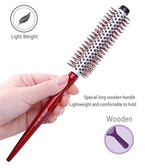 Small Round Brush for Blow Drying Short Hair – Perfehair