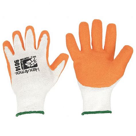 HEXARMOR, L ( 9 ), ANSI Needlestick Level 5, Coated Gloves - 3FTU5|9014 ...