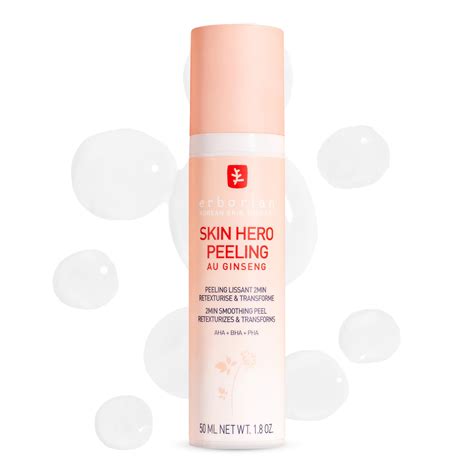 Erborianskin Hero Facial Peel With White Ginseng Complex Home Face ...