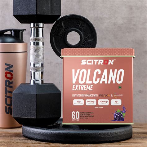 Buy Volcano Extreme Pre-Workout Supplement | Scitron
