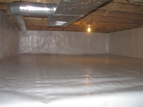 Vapor Barrier Dirt Basement Floor