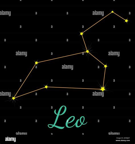Leo constellation hi-res stock photography and images - Alamy