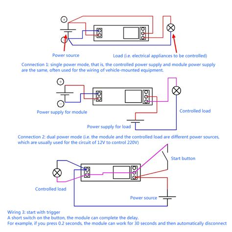 Buy EOTVIA Relay,JK02 Relay Module DC5V Trigger Time Turn Off Switch ...