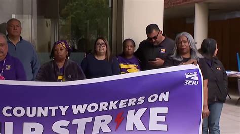 La County Workers Strike