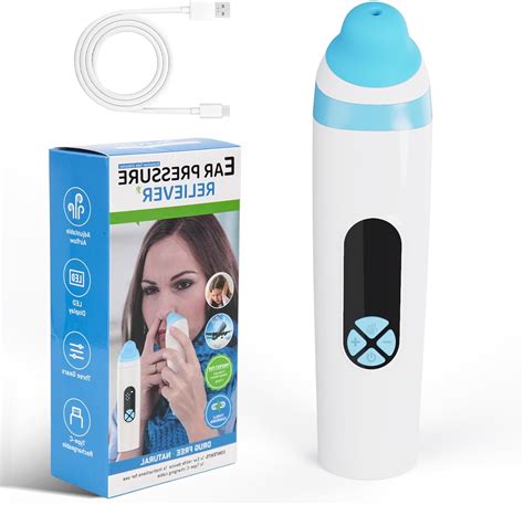 Amazon.com: OOCOME Eustachian Tube Unclogger, Ear Pressure Relief Device, Congested Improve Ear ...