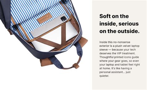 hoi polloi Stanly Laptop Backpack for Men and Woman | 13.8L Work ...