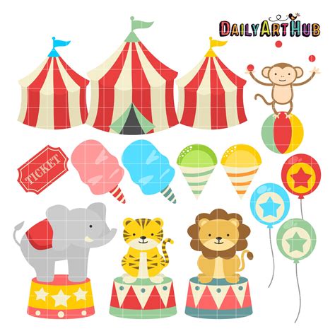Vintage Circus Clip Art