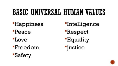 Ethics Lesson 7 - Universal Values .pptx