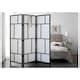 RISÖR room divider, white/black, 216x185 cm (85x727/8") - IKEA
