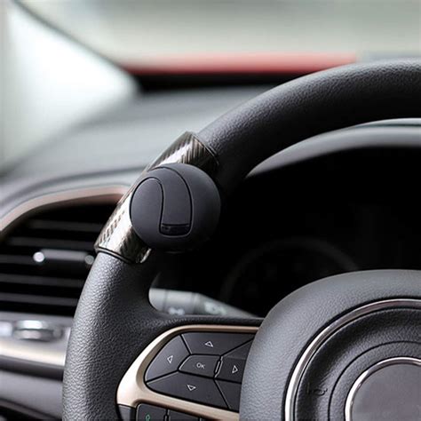 CARWORLD 3R-2151 Black 360 Rotation Universal Car Steering Knob Wheels ...