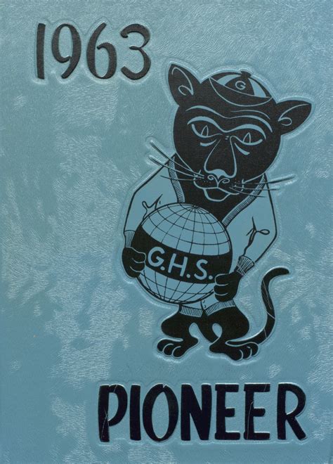 1963 yearbook from Greendale High School from Greendale, Wisconsin for sale