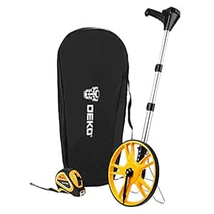 Buy DEKOPRO Measuring Wheel Collapsible Digital Display Measures Up To ...