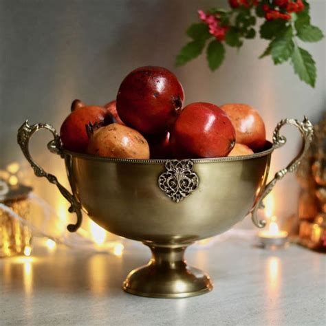 Brass Centre Piece Bowl – Mora Taara