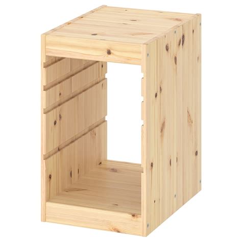TROFAST frame, light white stained pine, 32x44x53 cm (125/8x173/8x207/8 ...