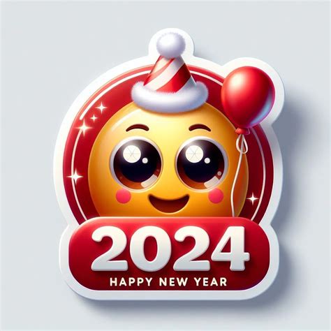 Happy New Year Emojis 2024 🎁🥳 Copy and Paste & Wish🎈