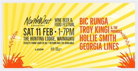 North West Wine, Beer & Food Festival 2023 w/ Bic Runga, Troy Kingi ...