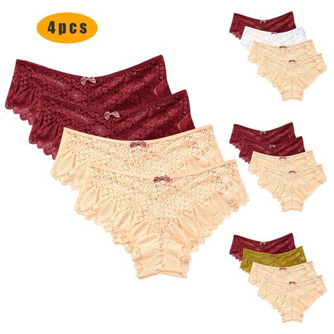 Womens Underwear Plus Size, Xunlbb Women Lingerie G-string Lace Briefs ...