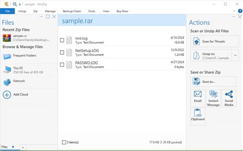 Image result for Open Rar File Windows 7