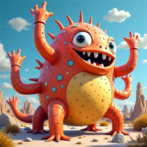 Coco Monster | Stable Diffusion Online