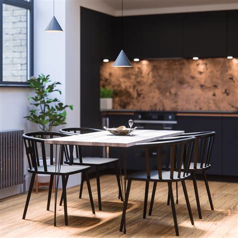 Kitchen Table Chairs Black – Things In The Kitchen
