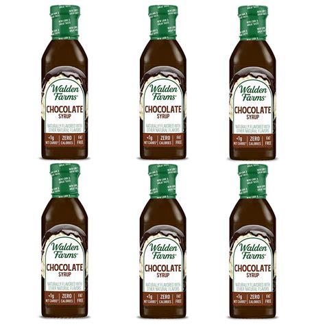 Walden Farms Calorie Free Syrups Flavors: Chocolate Syrup, Size: Case ...