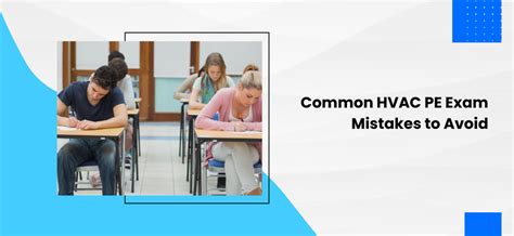 Common HVAC PE Exam Mistakes to Avoid