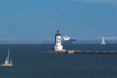 The Four Beacons of the Los Angeles - Long Beach Harbor Area