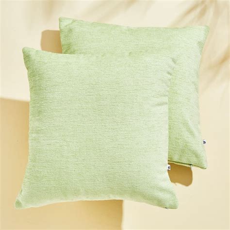 Buy Moda Chenille Set of 2 Woven Cushion Covers - 40x40cm from Home ...