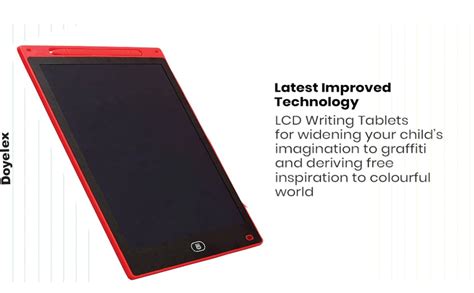 Doyelex® 12 Inch LCD Writing Tablet for Kids, Digital Magic Slate for ...