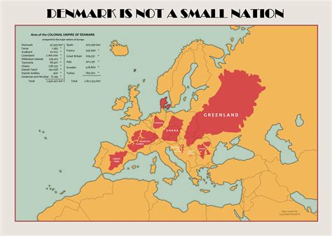 Danish Empire Map