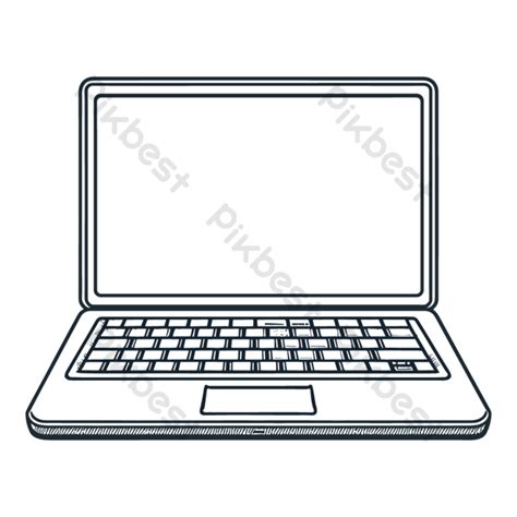 Computer Drawing Outline PNG 的图像结果