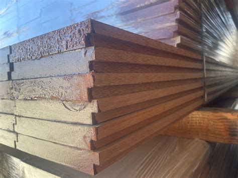 1-1/8" x 7" x 12' BLC Apitong Shiplap Flooring for Trucks & Trailers ...