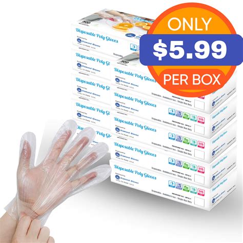 Disposable Food Service Gloves | Save up to 50% now