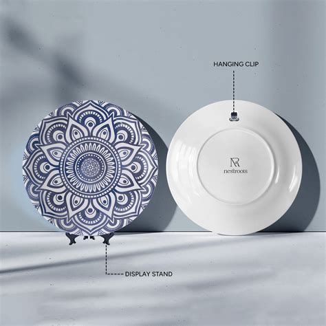 Buy Mediterranean Mosaic Wall Plates Set of 5 Online - Nestroots