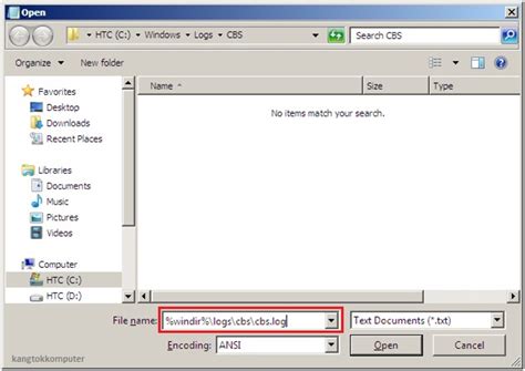 How to Open CBS.log File 的图像结果