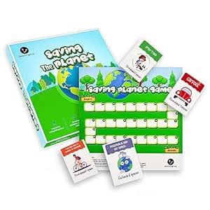 Buy ilearnngrow Saving The Planet Board Game (Size:10x10x1) MDF Board ...