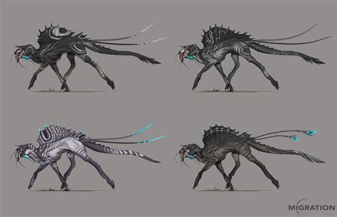 Migration: The Steppes Fauna Explorations - Alien Creature Concept Art ...