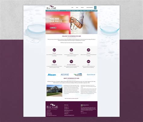 McPherson Eye Care on Behance