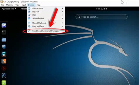 Image result for Insert Guest Additions VirtualBox