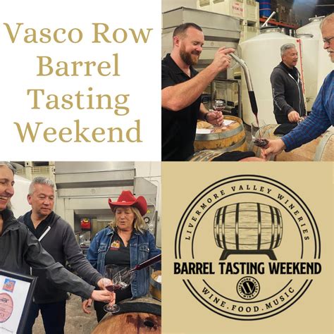Mar 23 | Vasco Row Barrel Tasting Weekend at Wood Family Vineyards ...